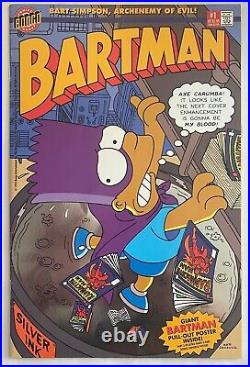 #1 Simpson Comics and Stories, Bartman and Radioactive Man with Poster