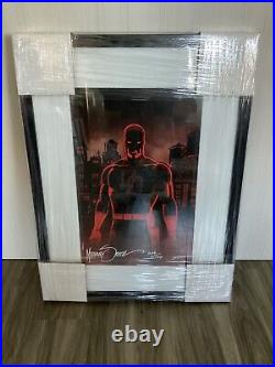 11x17 Daredevil Art Print Signed By Michael Zeck Numbered Framed