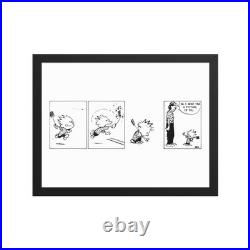 12x16 Framed Print Comic Strip No I Won't Take A Picture Of You Poster 0906