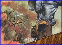 12x18 Autographed Poster David Dorman Boba Fett Bounty Hunterstar Wars