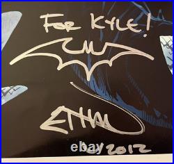 12x18 Autographed Poster Ethan Van Sciver 2012 Batman & Characters