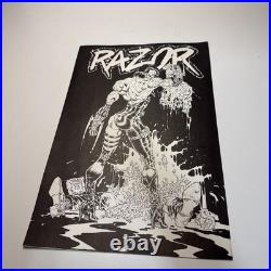 17x11 Poster of Razor Annual #1 First Appearance Of Shi