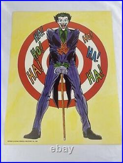 1966 National Periodical Publications JOKER BATMAN ROBIN RIDDLER PENGUIN Poster 1966 National Periodical Publications JOKER BATMAN ROBIN RIDDLER PENGUIN Poster