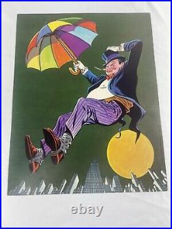 1966 National Periodical Publications JOKER BATMAN ROBIN RIDDLER PENGUIN Poster 1966 National Periodical Publications JOKER BATMAN ROBIN RIDDLER PENGUIN Poster