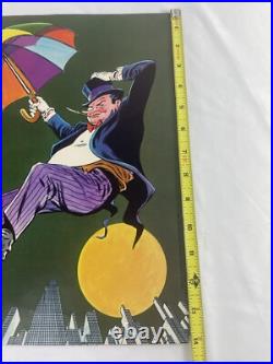 1966 National Periodical Publications JOKER BATMAN ROBIN RIDDLER PENGUIN Poster 1966 National Periodical Publications JOKER BATMAN ROBIN RIDDLER PENGUIN Poster