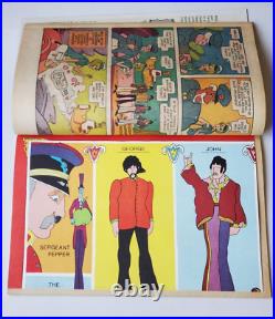 1968 Beatles Yellow Submarine comic with unfolded poster Gold Key