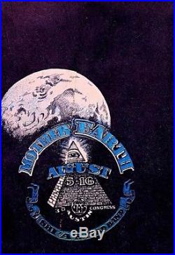 1968 Mother Earth At Vulcan Gas Co Jim Franklin Original Poster Rare