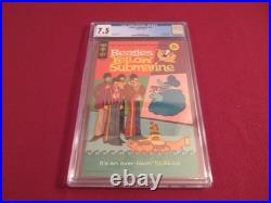 1969 RARE 1st ISSUE BEATLES YELLOW SUBMARINE WithPOSTER COMIC BOOK CGC 7.5