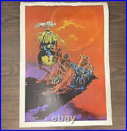 1971 LARRY TODD VAUGHN BODE POSTER 25.5 x 18 Cover Art Creepy Magazine #31