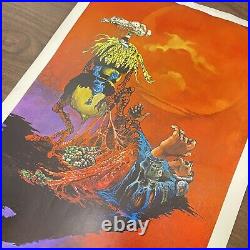 1971 LARRY TODD VAUGHN BODE POSTER 25.5 x 18 Cover Art Creepy Magazine #31