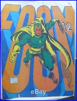 1973 Jim Steranko Art Foom Poster Friends Of Old Marvel-stan Lee