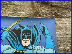 1973 Studio One Batman Comic Book Promo Poster 36 x 24 Carmine Infantino Art