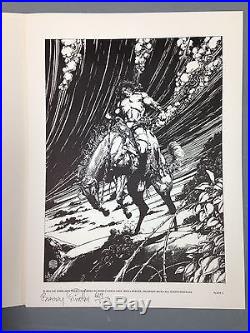 1974 Barry Windsor Smith Gorblimey Press Conan Tuppeny Signed Print Portfolio