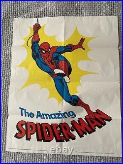 1975 Amazing Spider-Man Poster (28 x 22.75) Hudson Pharma Co. (Marvel Comics)