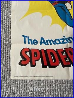 1975 Amazing Spider-Man Poster (28 x 22.75) Hudson Pharma Co. (Marvel Comics)