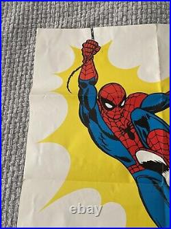 1975 Amazing Spider-Man Poster (28 x 22.75) Hudson Pharma Co. (Marvel Comics)