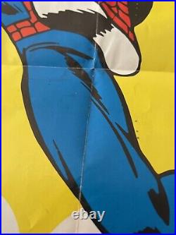 1975 Amazing Spider-Man Poster (28 x 22.75) Hudson Pharma Co. (Marvel Comics)