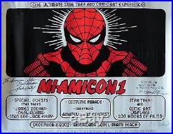 1975 Marvel Comics Convention Spider-Man Poster Given To Stan Lee Marvelmania