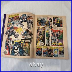 1977 & 1978 Kiss Marvel Comics Super Special Comic Book With Poster Centerfold