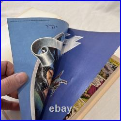 1977 & 1978 Kiss Marvel Comics Super Special Comic Book With Poster Centerfold