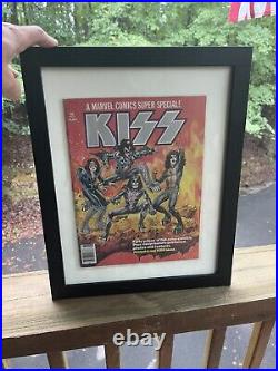 1977 KISS Aucoin Marvel Blood Comic Book withposter