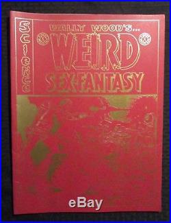 1977 WALLY WOOD Weird Sex-Fantasy Portfolio SIGNED #171/2000 FN+/FVF 12x16