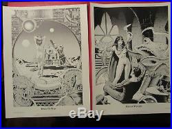 1977 WALLY WOOD Weird Sex-Fantasy Portfolio SIGNED #171/2000 FN+/FVF 12x16