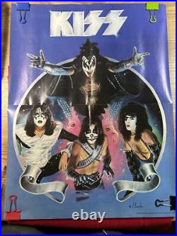 1978 Original KISS Poster From Marvel Comic Book