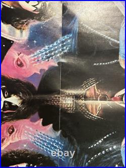 1978 Original KISS Poster From Marvel Comic Book