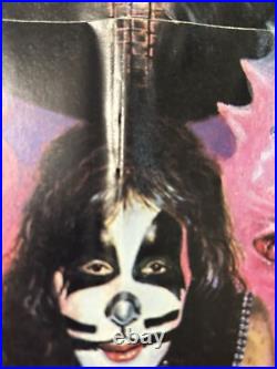 1978 Original KISS Poster From Marvel Comic Book