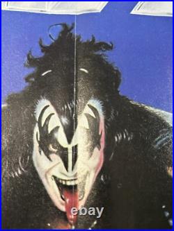 1978 Original KISS Poster From Marvel Comic Book