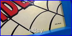 1978 THE AMAZING SPIDER-MAN 30 x 20 Poster Size Wall Clock Marvel SUPER TIME INC