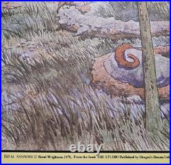 1979 SSSHHH Poster By Berni Wrightson From The Book DRAGONS DREAM 35X27-1/2