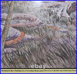 1979 SSSHHH Poster By Berni Wrightson From The Book DRAGONS DREAM 35X27-1/2
