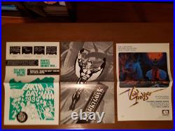 1980s-1990s Marvel 26 promo posters Wolverine X-Men Conan Punisher, BlackPanther