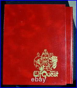 1981 Elfquest Book 1 Hardcover 1st print Signed & Numbered sleeve and poster NM