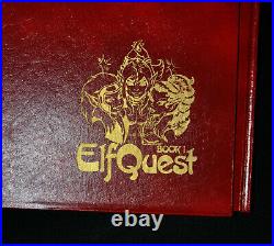 1981 Elfquest Book 1 Hardcover 1st print Signed & Numbered sleeve and poster NM