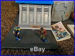 1985 M. A. S. K. Kenner Boulder Hill Playset With comic book, poster+ 5 figures