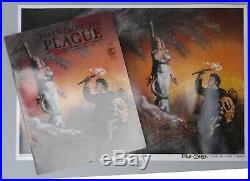 1986 Richard Corben, Tales From the Plague Comic, Limited Ed Poster, both signed