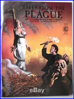 1986 Richard Corben, Tales From the Plague Comic, Limited Ed Poster, both signed