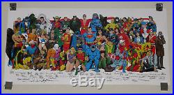 1988 History of the DC Universe posterJLA/Batman/Superman/Wonder Woman/Watchmen