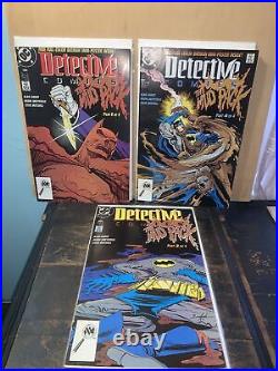 1989 Batman Detective Comics -The Mud Pack- Parts 1,2 & 4! 2 Mini Posters