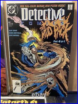 1989 Batman Detective Comics -The Mud Pack- Parts 1,2 & 4! 2 Mini Posters