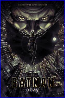 1989 Batman Screent Print Poster #XXX/275 Jack Gregory