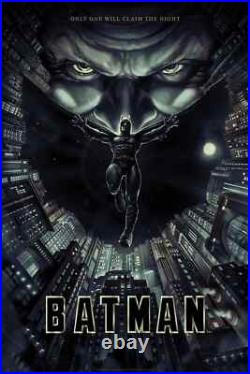1989 Batman Variant Screent Print Poster #XXX/150 Jack Gregory