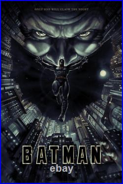1989 Batman Variant Screent Print Poster #XXX/150 Jack Gregory