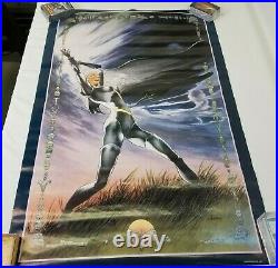 1990 Storm Poster Charles Vess Marvel Comic Book Press X-MEN JW623