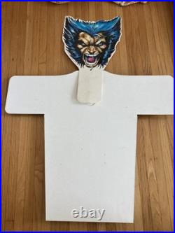 1991 marvel shirt promo Store Display? Cap hulk ghost rider spider man wolverine 1991 marvel shirt promo Store Display? Cap hulk ghost rider spider man wolverine