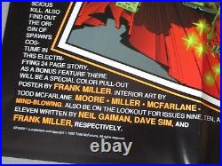 1992-SPAWN-COMIC BOOK PROMO POSTER-TODD McFARLANE-26 UN-USED-NOS STORE DISPLAY