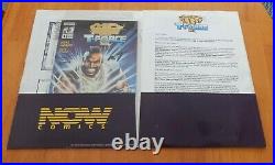1993 Now Comics Mr T And The T-force Dealers Prom Kit With Sign Comic, Poster